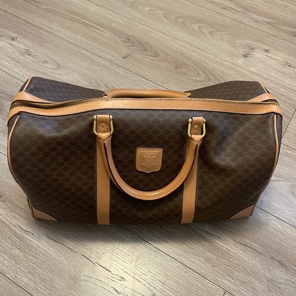 Celine Handbags - Celine Travel Boston Bag